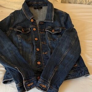 Talbots Dark Blue Denim Jacket